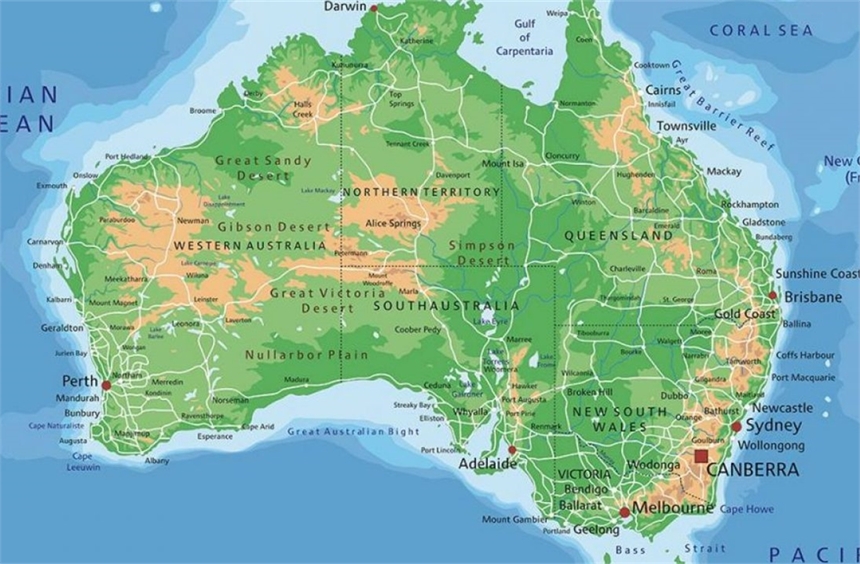 Các tiểu bang tại Úc