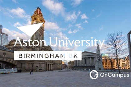 HỌC BỔNG ONCAMPUS ASTON UNIVERSITY 2025