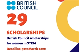 British Council scholarships for women in STEM